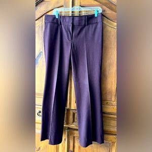 Ann Taylor Loft Women’s Dress Pants. Straight leg, Plum color. Size 8.